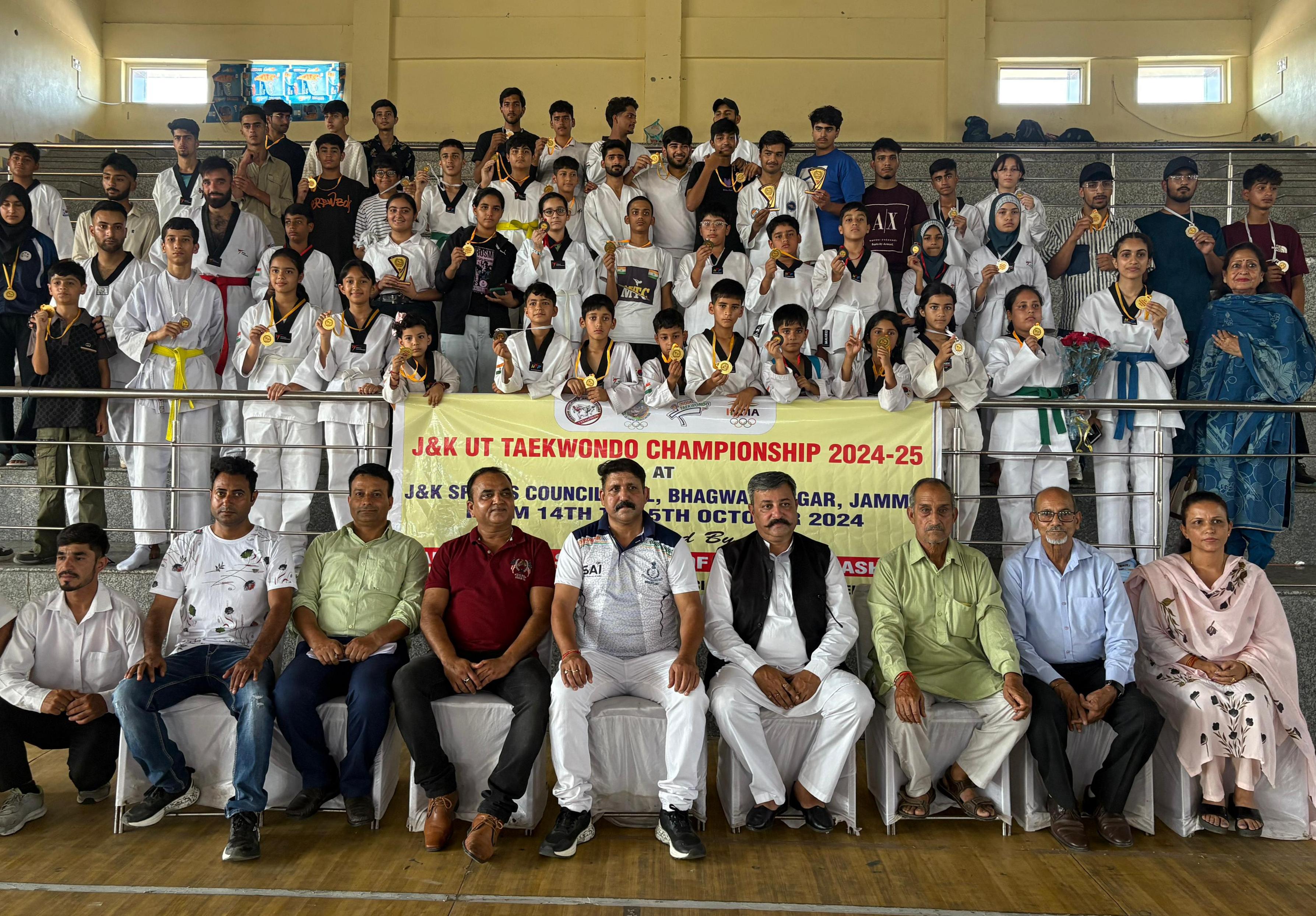 J&K Taekwondo meet concludes 